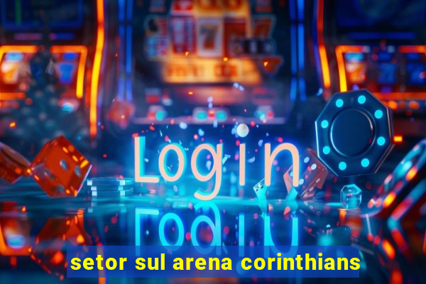 setor sul arena corinthians